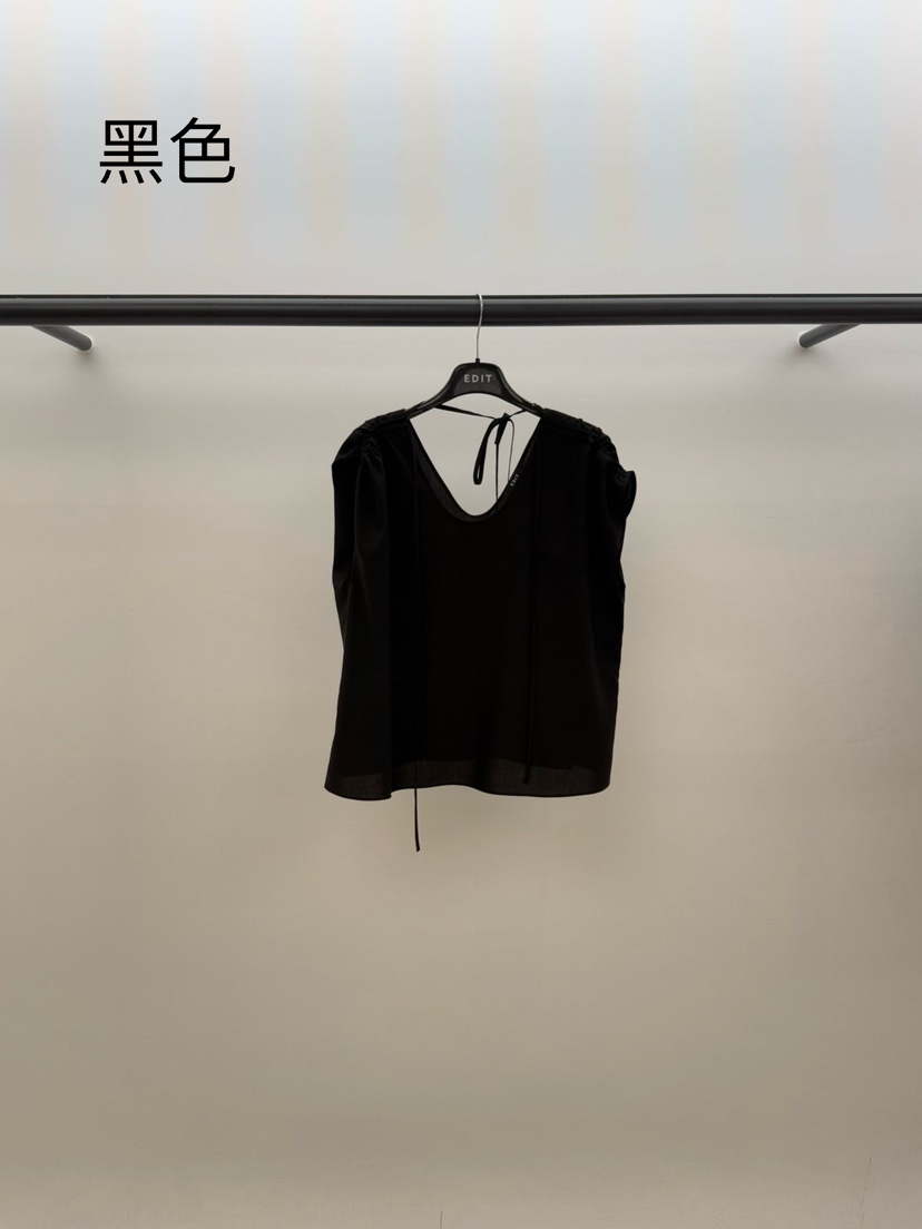 空韓國代購㊣女裝新款時尚推薦職業熱賣人氣休閑襯衫蕾絲衫EDIT襯衫/蕾絲衫圖色3