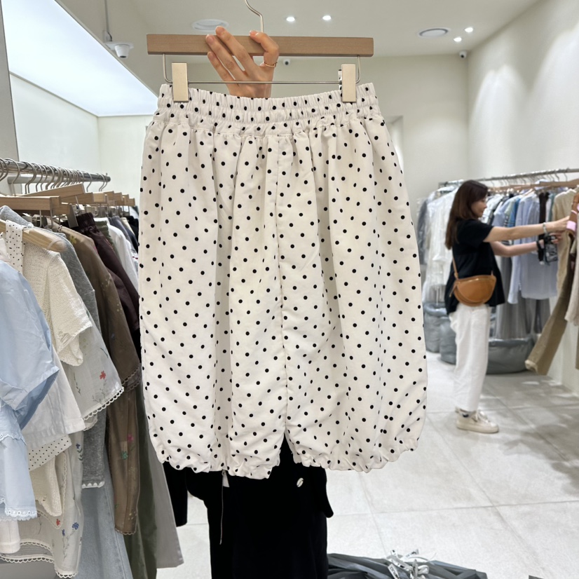 TOMGIRL東大門㊣直郵女士新品真品人氣25春夏推薦短褲圓點裙TOMGIRL短褲