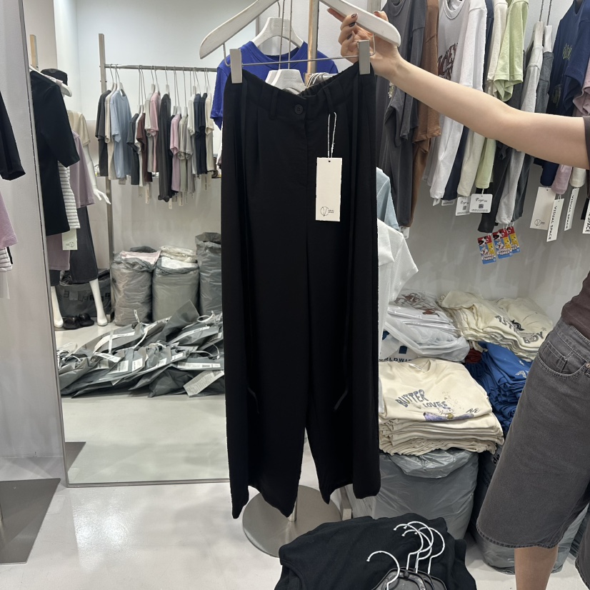 VISUAL SPACE東大門㊣實拍女士新款推薦職業時尚人氣休閑褲VISUAL SPACE休閑褲圖色2
