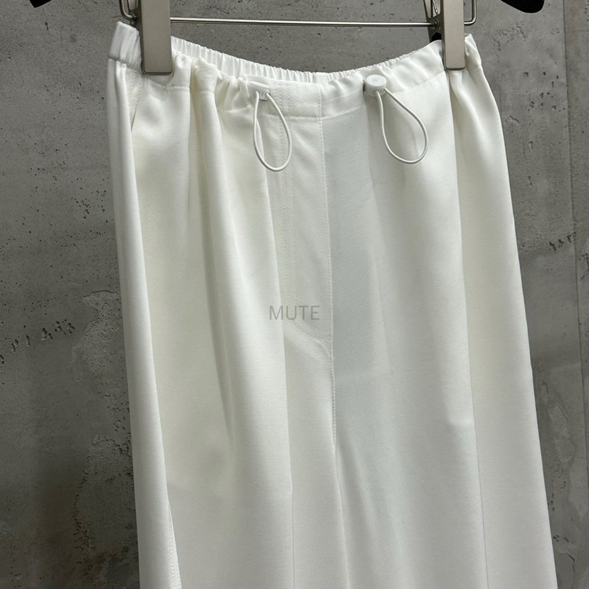 MUTE-P東大門㊣直郵女裝新款推薦職業休閑人氣25春夏休閑褲MUTE休閑褲