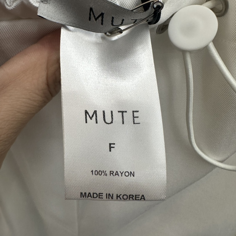 MUTE-P東大門㊣直郵女裝新款推薦職業休閑人氣25春夏休閑褲MUTE休閑褲