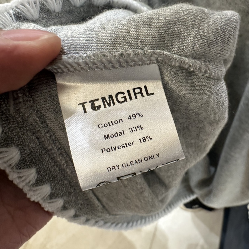 TOMGIRL韓國代購㊣女士新品熱賣25春夏時尚職業真品休閑T恤TOMGIRLT恤