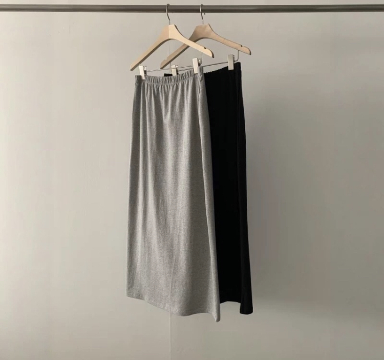 MONIQUE韓國代購㊣女士新品25春夏熱賣時尚休閑半身裙中短裙MONIQUE半身裙/中短裙圖色2左二色