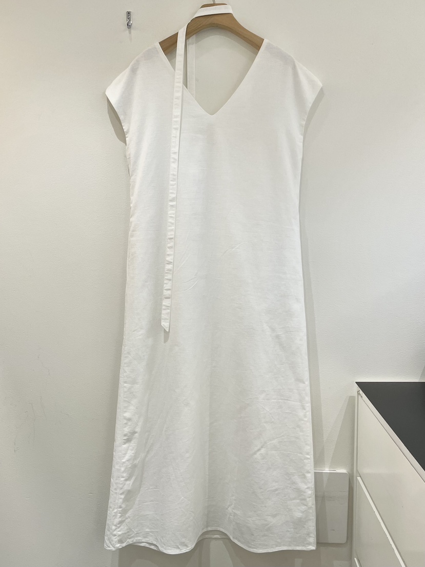 OBSESS韓國直郵㊣女裝新款時尚25春夏推薦連衣裙含腰繩亞麻OBSESS/EARLY BIRD連衣裙
