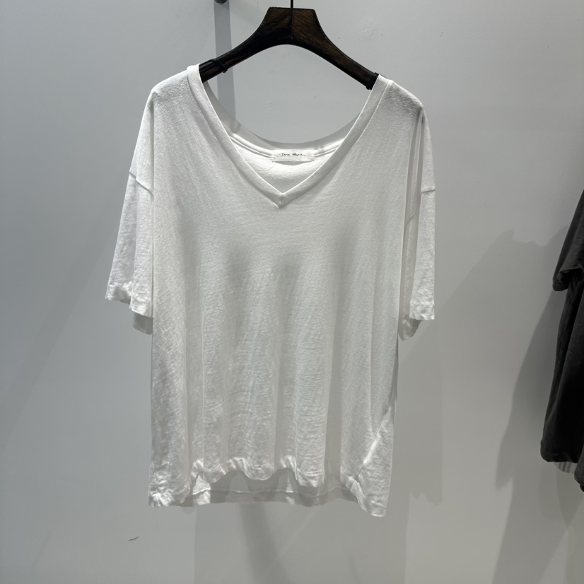 JANE BIRKIN東大門㊣實拍女裝新品人氣熱賣推薦25春夏時尚T恤JANE BIRKIN設計師品牌T恤圖色2