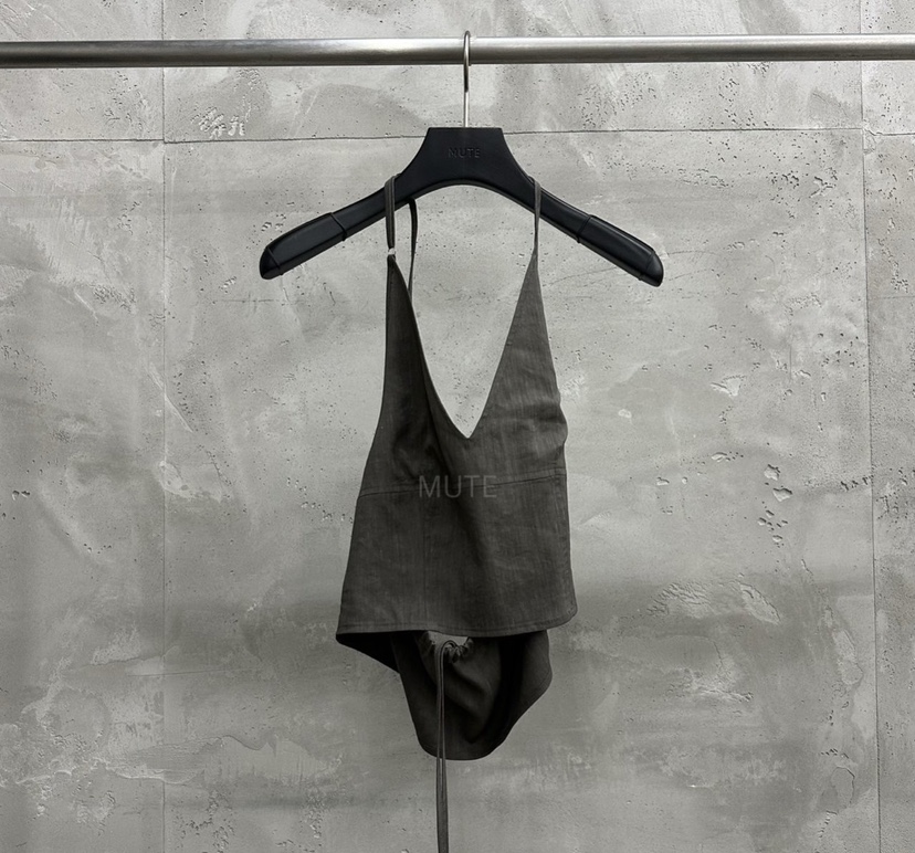 MUTE-P韓國代購㊣女裝新款25春夏推薦真品時尚人氣吊帶背心MUTE吊帶/背心圖色2