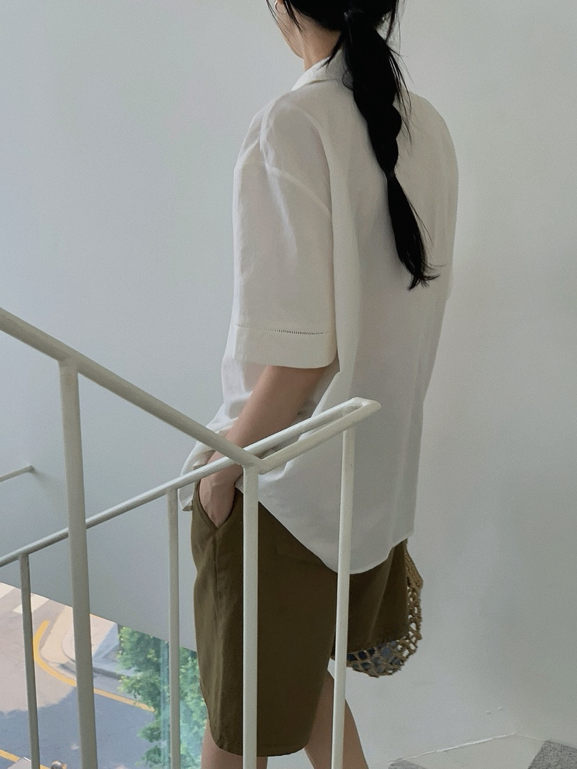 REGULARLY/PLACOR韓國代購㊣女士新款熱賣25春夏襯衫蕾絲衫REGULARLY/PLACOR襯衫/蕾絲衫