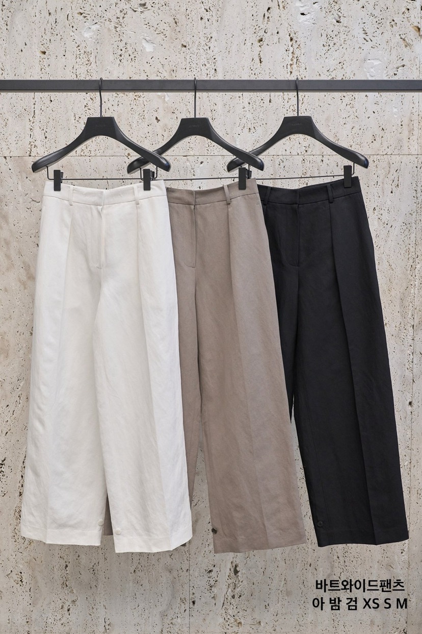 BLOSSOM韓國代購㊣女士新品25春夏人氣休閑職業推薦熱賣休閑褲BLOSSOM休閑褲