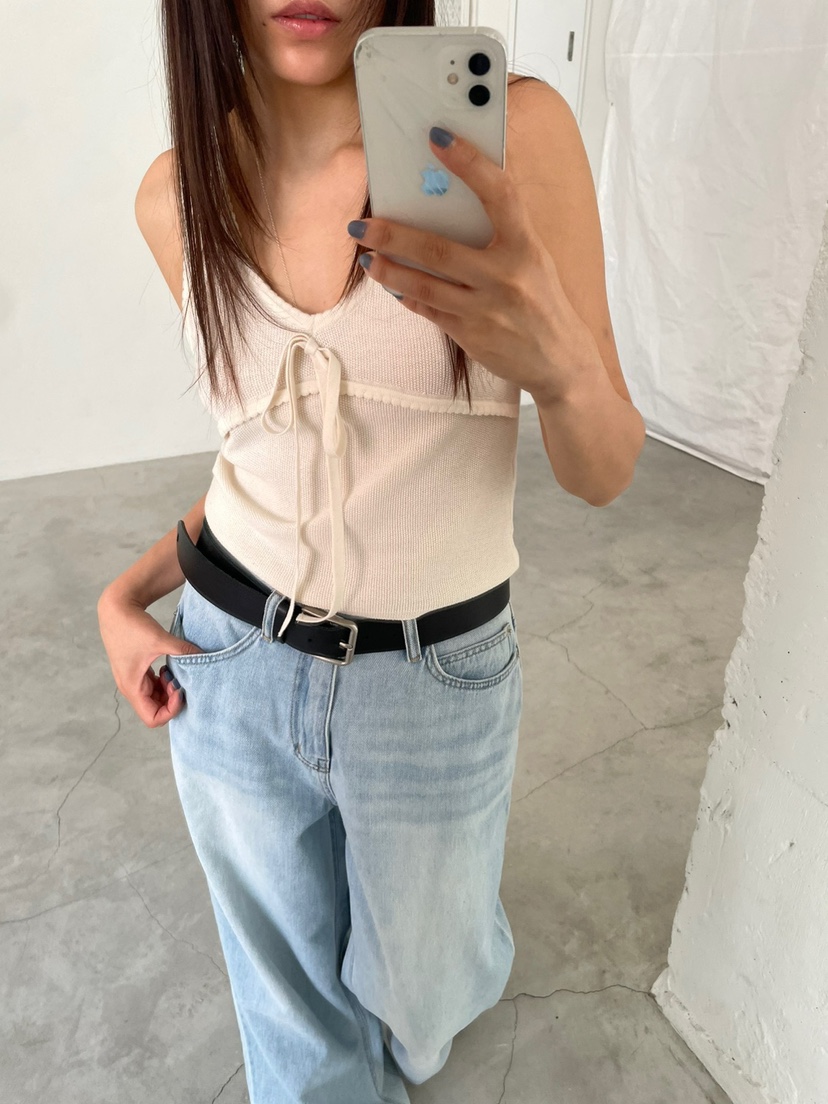 ACME韓國直郵㊣女裝新品熱賣真品時尚休閑25春夏人氣吊帶背心ACME吊帶/背心