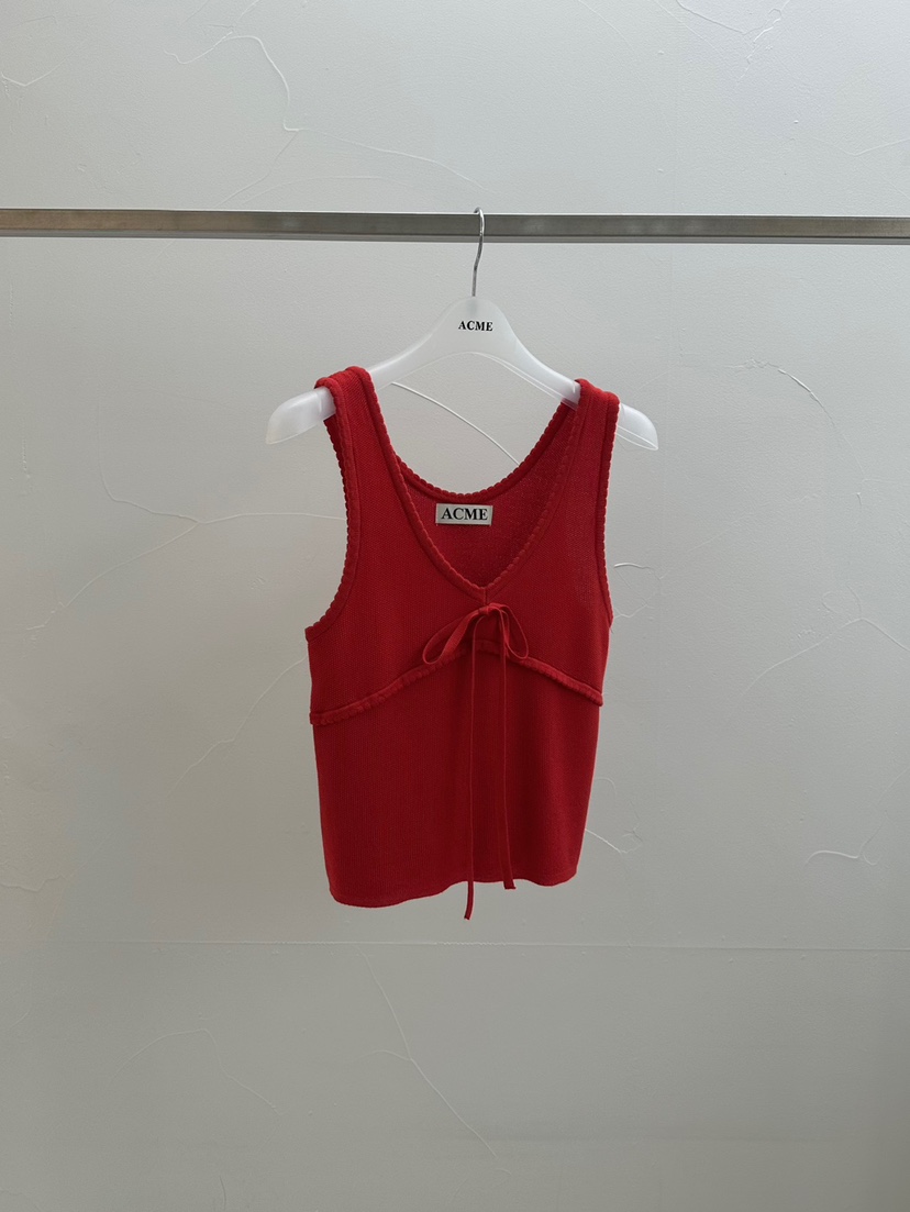 ACME韓國直郵㊣女裝新品熱賣真品時尚休閑25春夏人氣吊帶背心ACME吊帶/背心圖色2
