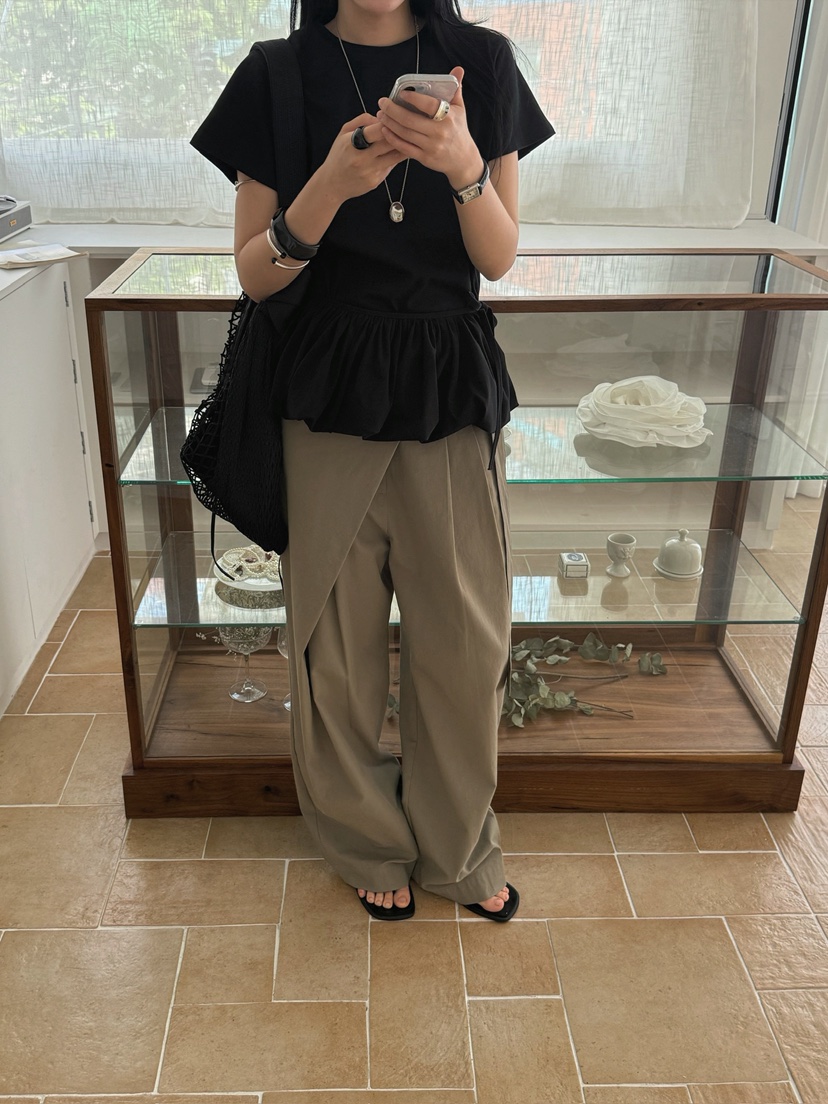 JADEMARKET韓國直郵㊣女士新品休閑推薦真品職業熱賣人氣套裝JADE MARKET套裝
