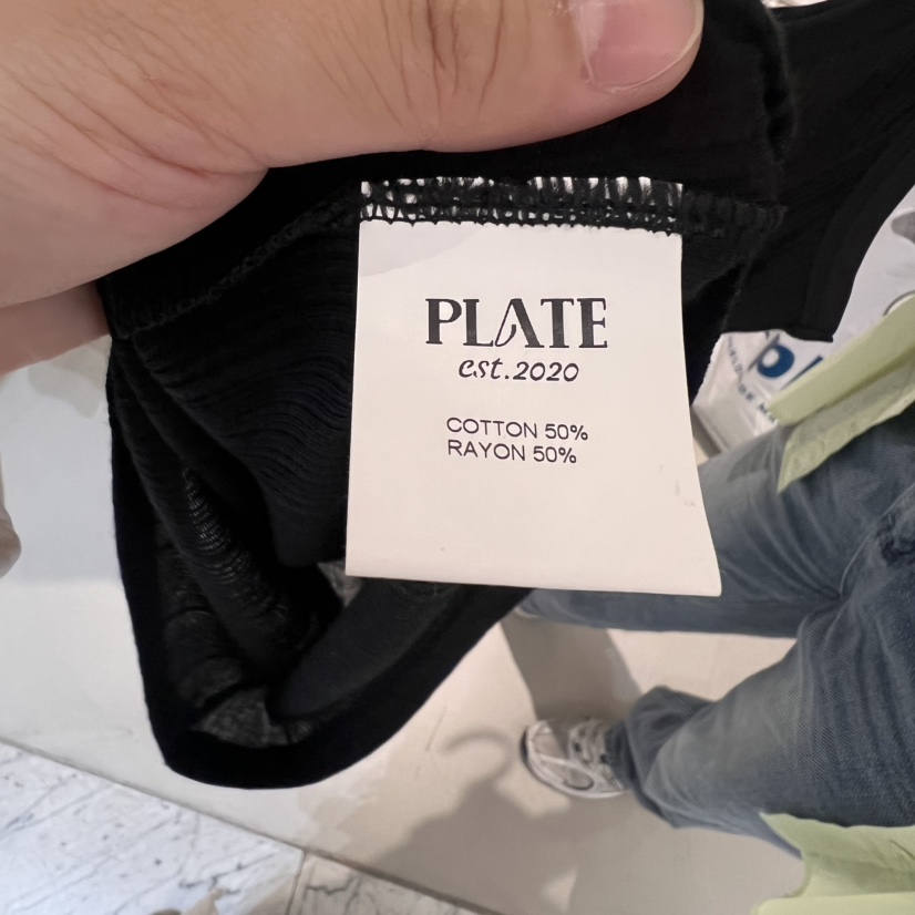 PLATE東大門㊣代購女士新款真品25春夏人氣職業推薦吊帶背心PLATE吊帶/背心