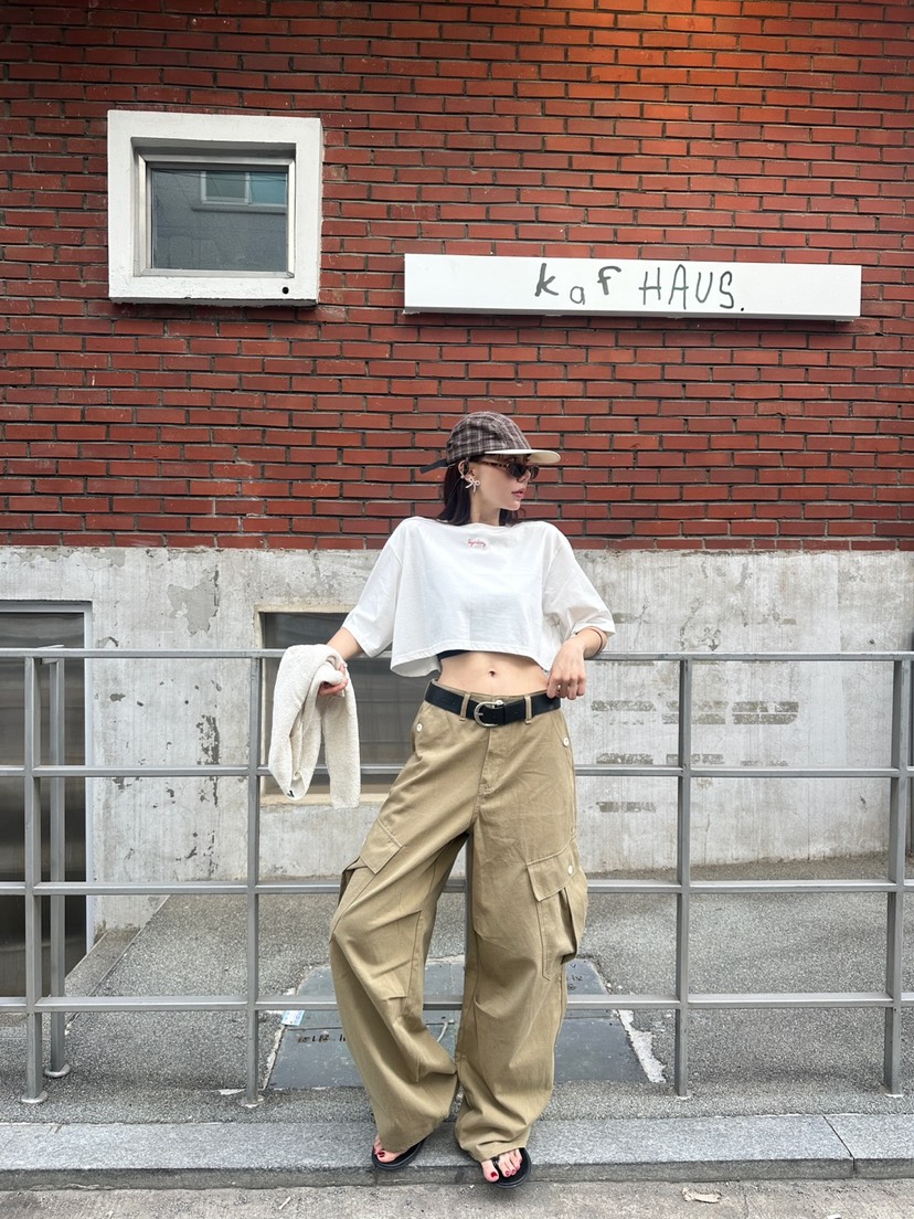 LUMIPLE東大門㊣代購女士新品熱賣25春夏真品休閑人氣T恤寬松LUMIPLET恤