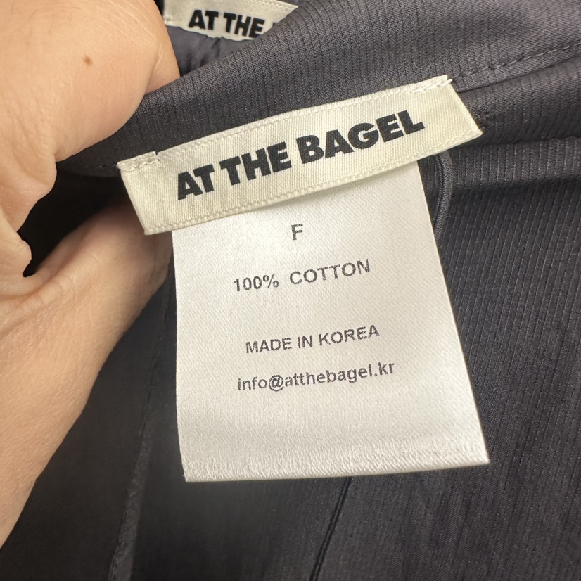 AT THE BAGEL韓國代購㊣女裝新款休閑推薦25春夏真品長裙AT THE BAGEL長裙