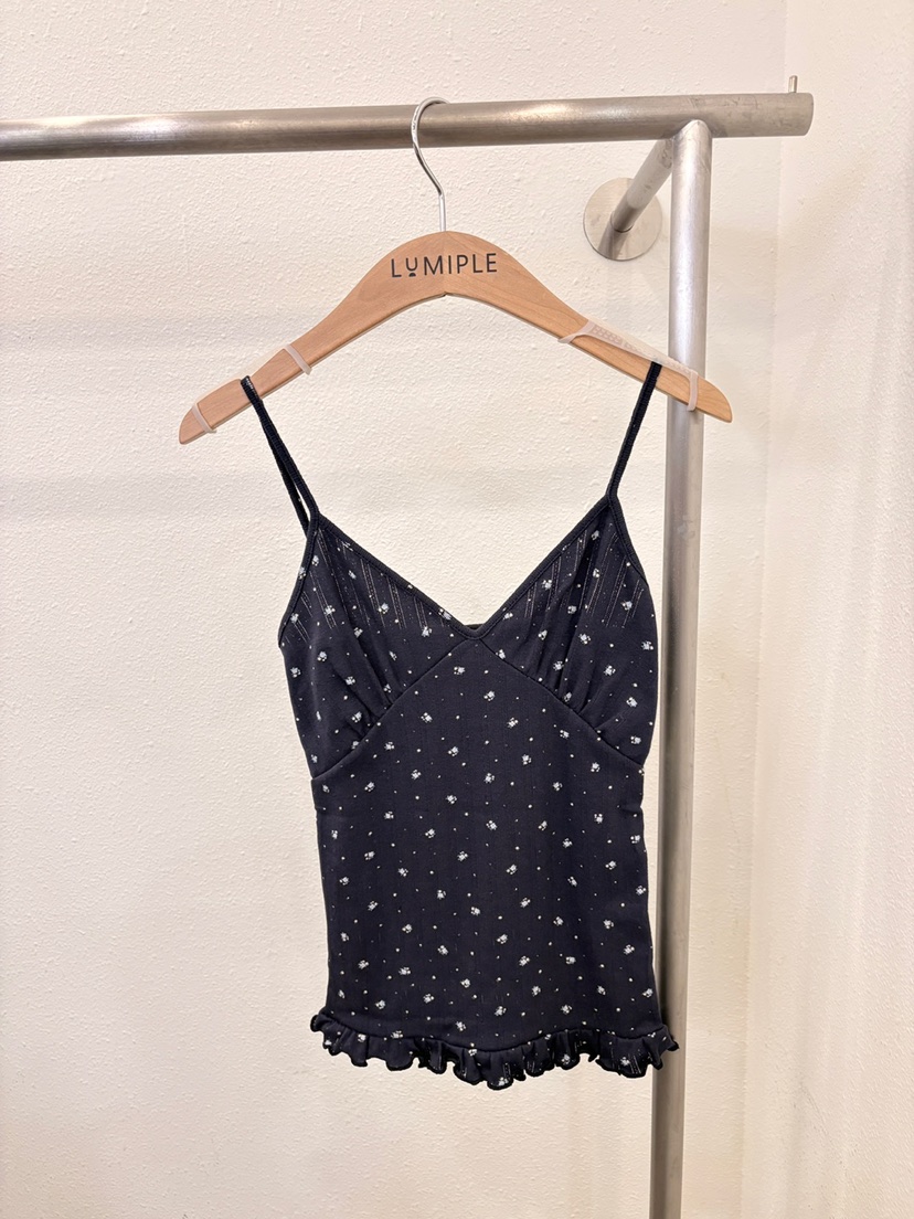 LUMIPLE韓國代購㊣女裝新品25春夏真品推薦職業熱賣吊帶背心LUMIPLE吊帶/背心圖色2