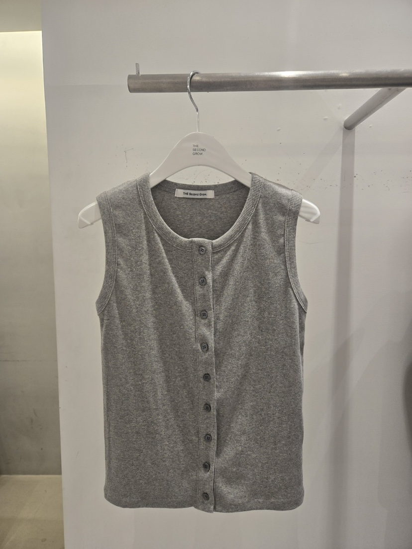 THE SECOND GROW東大門㊣實拍女裝新品真品職業休閑吊帶背心THE SECOND GROW吊帶/背心圖色2