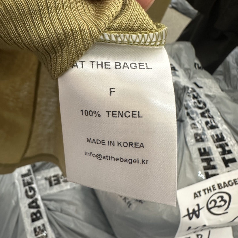AT THE BAGEL東大門㊣直郵女士新品職業人氣真品吊帶背心AT THE BAGEL吊帶/背心