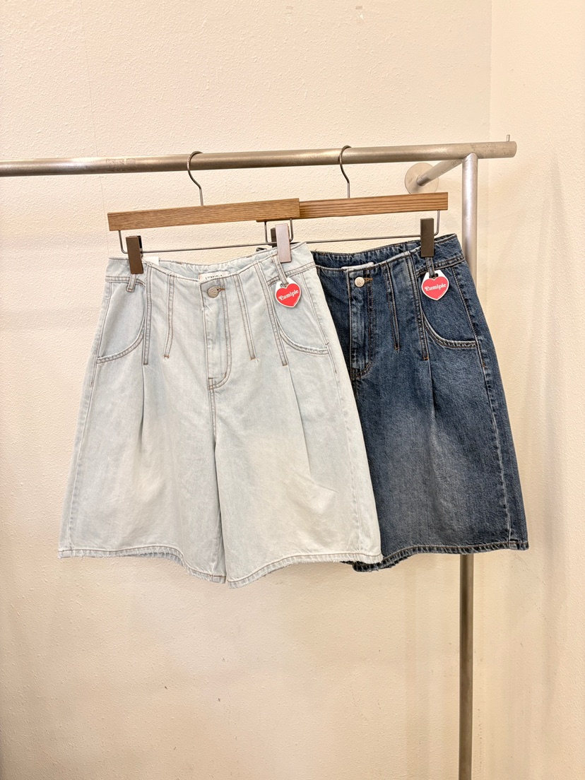 LUMIPLE東大門㊣代購女裝新品25春夏職業時尚推薦人氣熱賣短褲LUMIPLE短褲