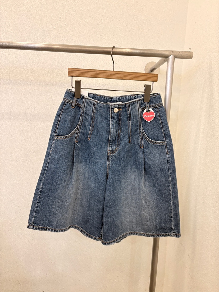LUMIPLE東大門㊣代購女裝新品25春夏職業時尚推薦人氣熱賣短褲LUMIPLE短褲圖色2