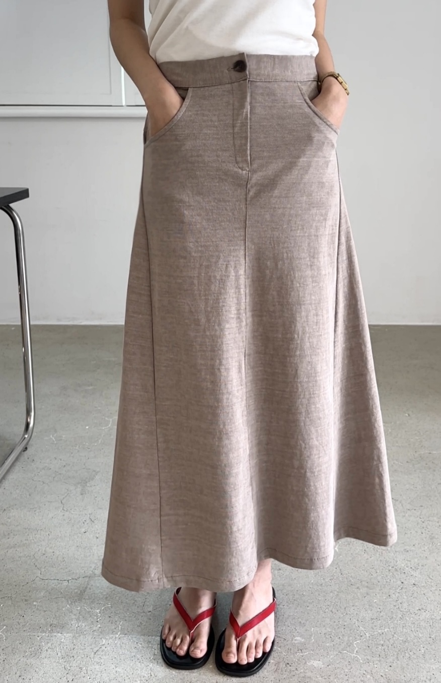 CLASSY-O東大門㊣直郵女裝新品職業熱賣時尚人氣休閑25春夏長裙CLASSY-O長裙圖色2