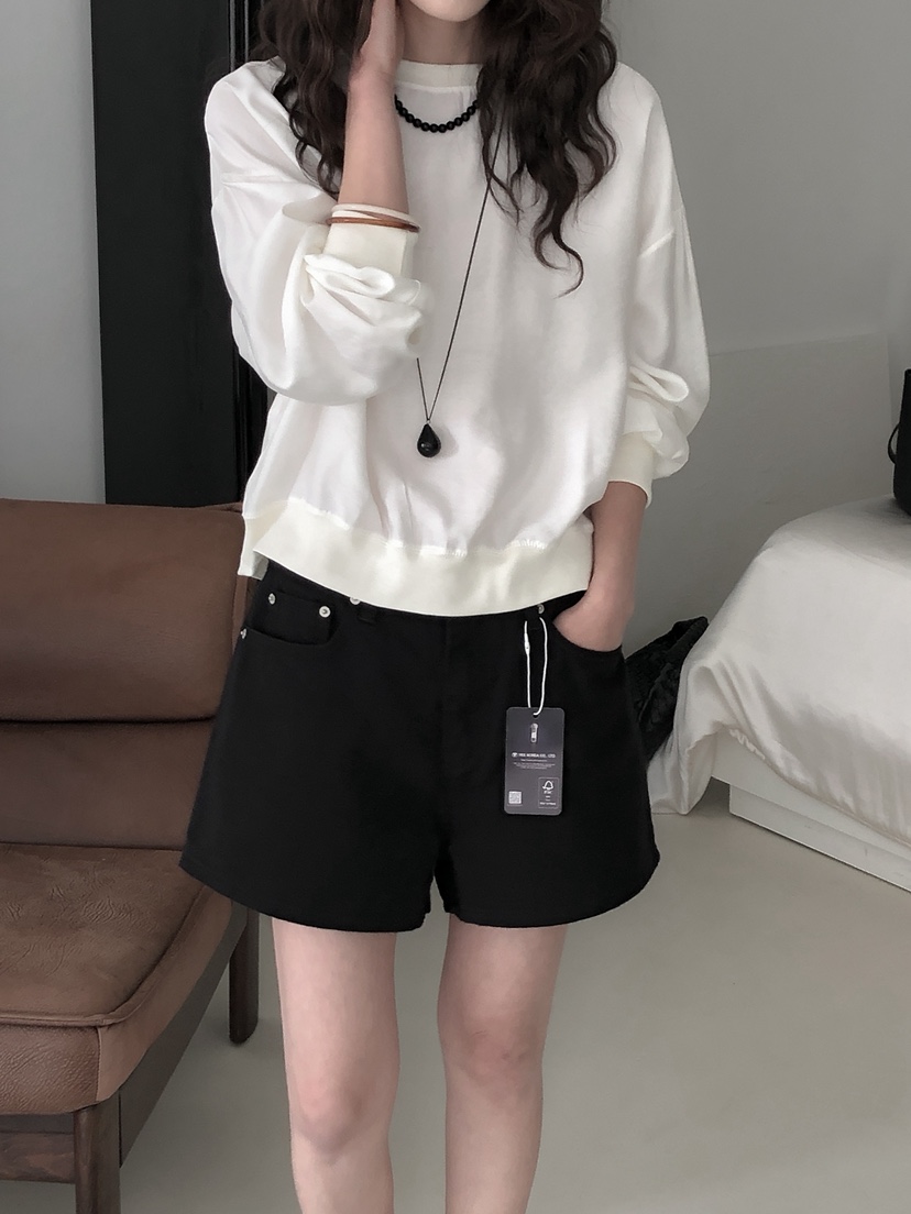 LE BUTTER韓國直郵㊣女士新品人氣時尚熱賣25春夏休閑職業T恤LE BUTTERT恤