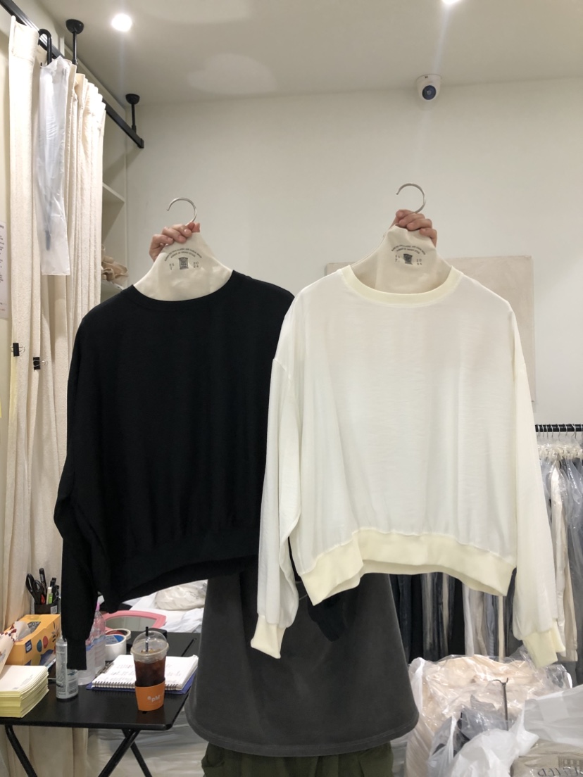 LE BUTTER韓國直郵㊣女士新品人氣時尚熱賣25春夏休閑職業T恤LE BUTTERT恤