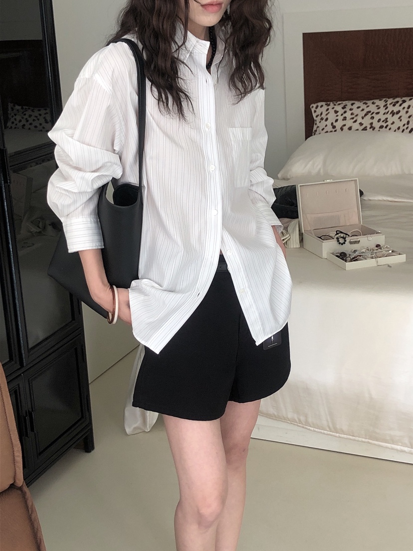 LE BUTTER韓國直郵㊣女士新款推薦真品職業休閑襯衫蕾絲衫LE BUTTER襯衫/蕾絲衫