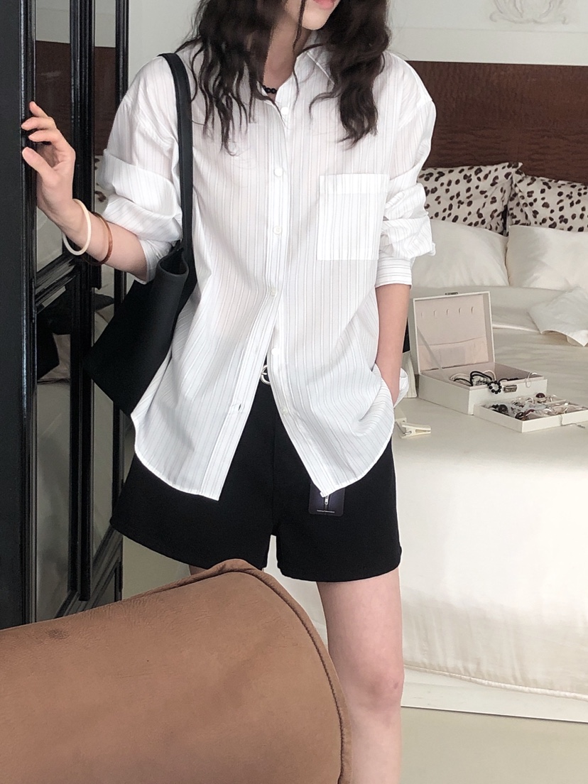LE BUTTER韓國直郵㊣女士新款推薦真品職業休閑襯衫蕾絲衫LE BUTTER襯衫/蕾絲衫
