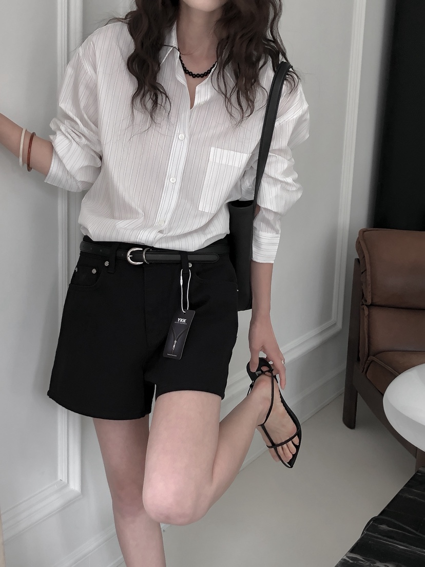 LE BUTTER韓國直郵㊣女士新款推薦真品職業休閑襯衫蕾絲衫LE BUTTER襯衫/蕾絲衫
