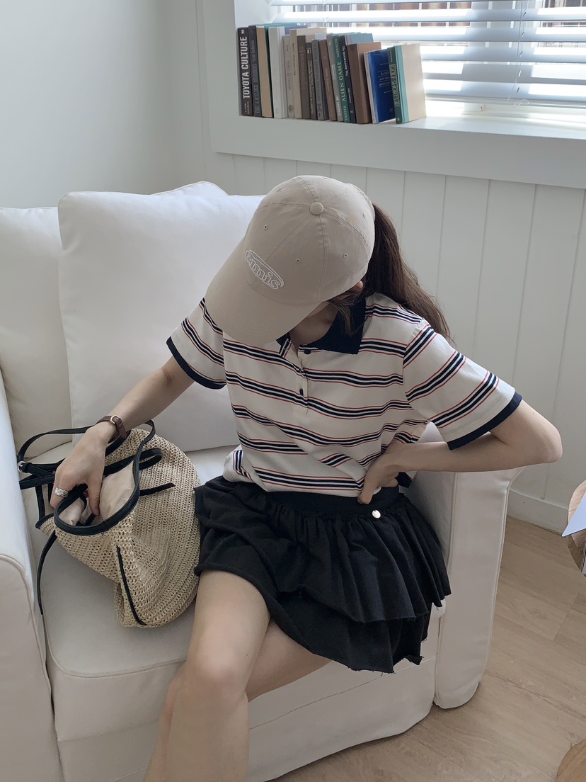 FORMSTUDIO韓國直郵㊣女裝新品25春夏推薦人氣休閑時尚T恤短款FORMSTUDIOT恤