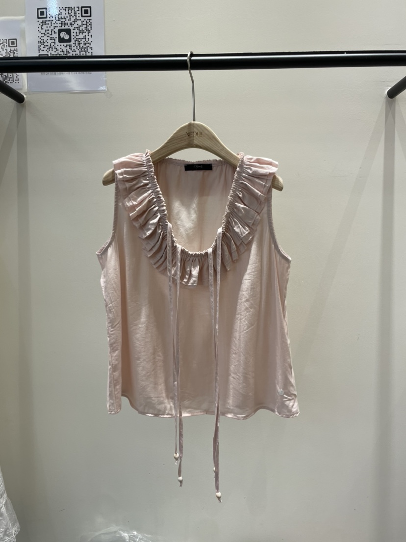 NEOUL東大門㊣代購女裝新款真品25春夏熱賣人氣時尚襯衫蕾絲衫NEOUL/ahin雙領標簽襯衫/蕾絲衫