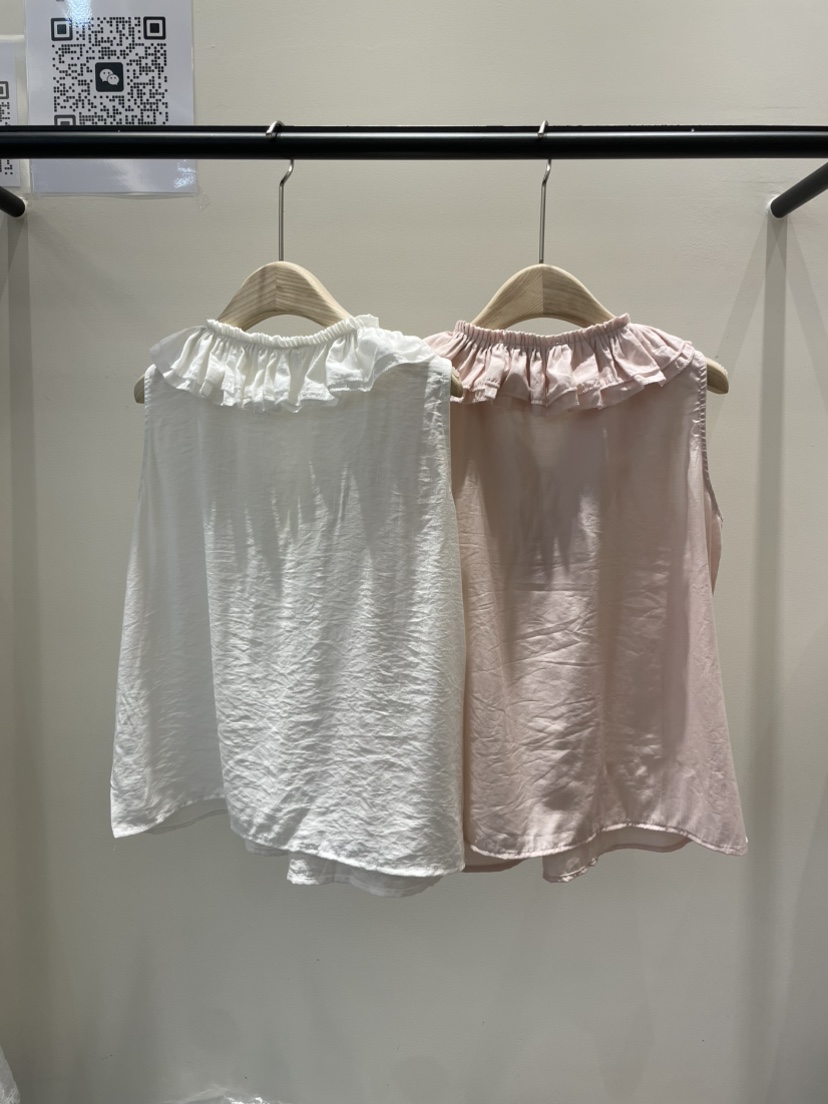 NEOUL東大門㊣代購女裝新款真品25春夏熱賣人氣時尚襯衫蕾絲衫NEOUL/ahin雙領標簽襯衫/蕾絲衫