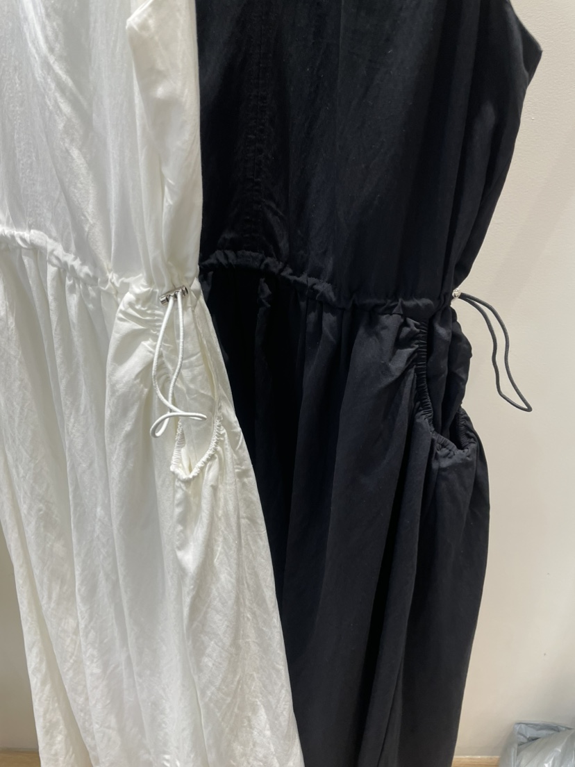 NEOUL韓國直郵㊣女士新品25春夏休閑推薦職業真品時尚連衣裙NEOUL/ahin雙領標簽連衣裙