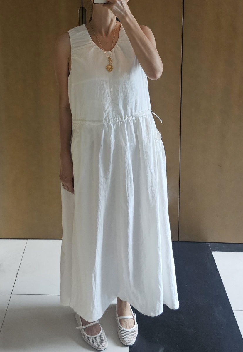 NEOUL韓國直郵㊣女士新品25春夏休閑推薦職業真品時尚連衣裙NEOUL/ahin雙領標簽連衣裙