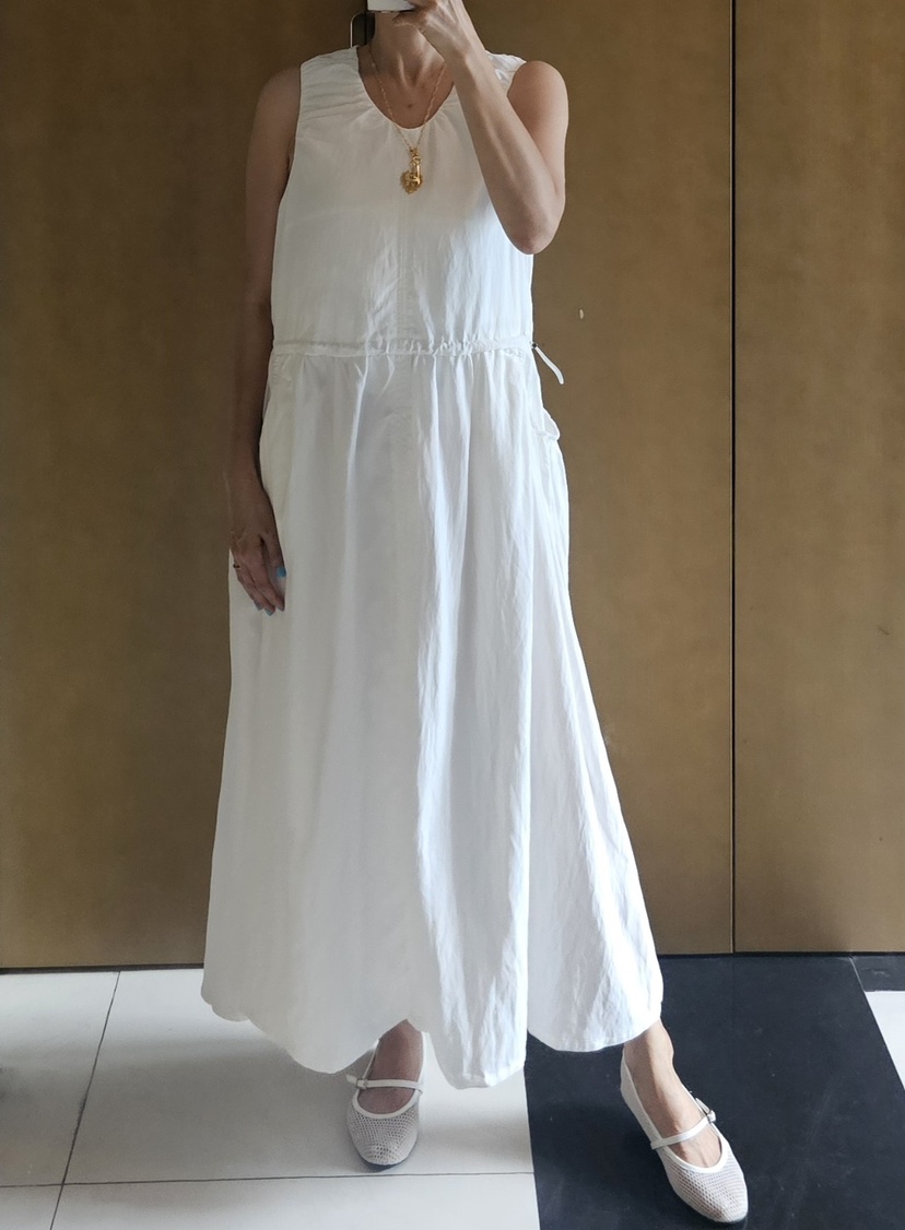 NEOUL韓國直郵㊣女士新品25春夏休閑推薦職業真品時尚連衣裙NEOUL/ahin雙領標簽連衣裙