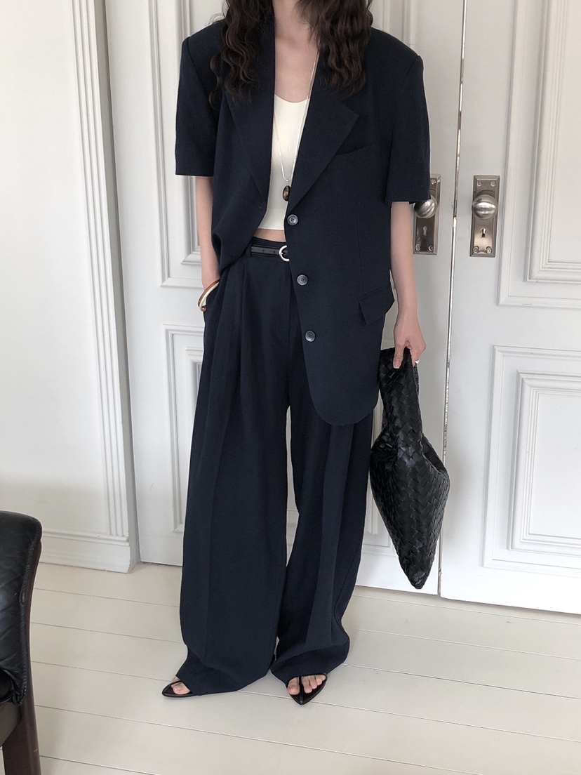 LE BUTTER韓國代購㊣女裝新品人氣真品25春夏推薦夾克亞麻布LE BUTTER夾克