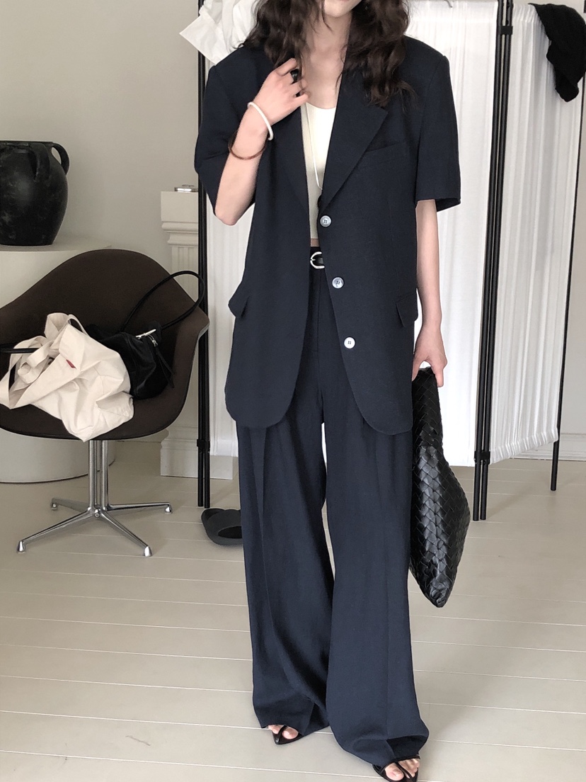 LE BUTTER韓國代購㊣女裝新品人氣真品25春夏推薦夾克亞麻布LE BUTTER夾克