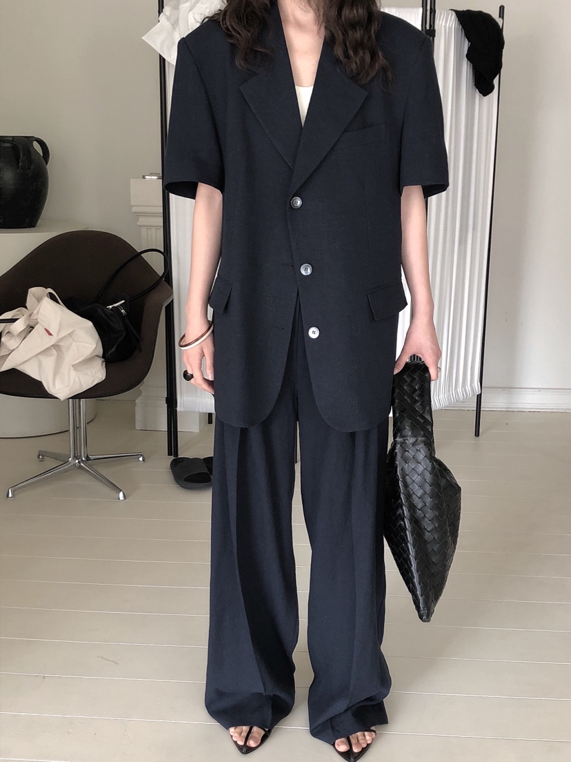 LE BUTTER韓國代購㊣女裝新品人氣真品25春夏推薦夾克亞麻布LE BUTTER夾克