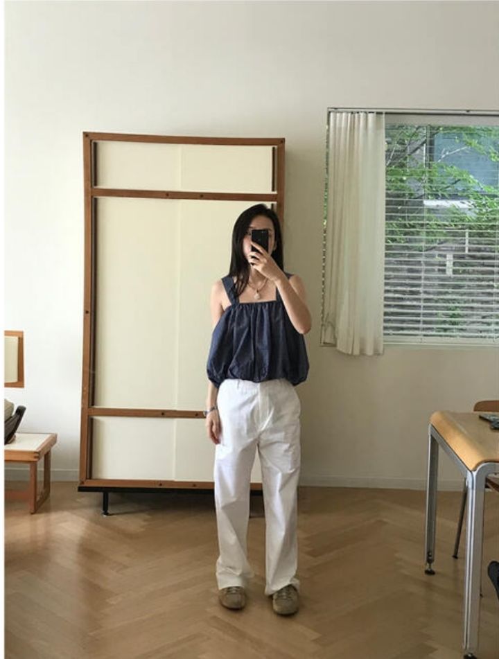LIVE FOREVER東大門㊣實拍女士新品休閑熱賣25春夏時尚休閑褲LIVE FOR_EVER休閑褲
