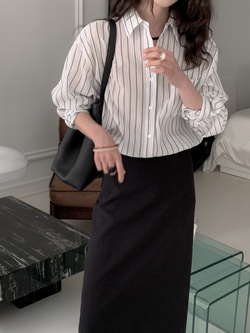 LE BUTTER東大門㊣實拍女士新品職業真品推薦時尚襯衫蕾絲衫LE BUTTER襯衫/蕾絲衫
