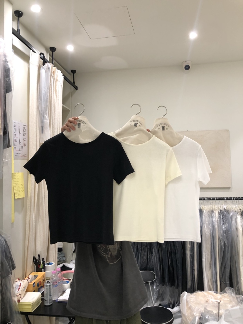 LE BUTTER韓國直郵㊣女裝新品熱賣人氣25春夏休閑真品推薦T恤LE BUTTERT恤