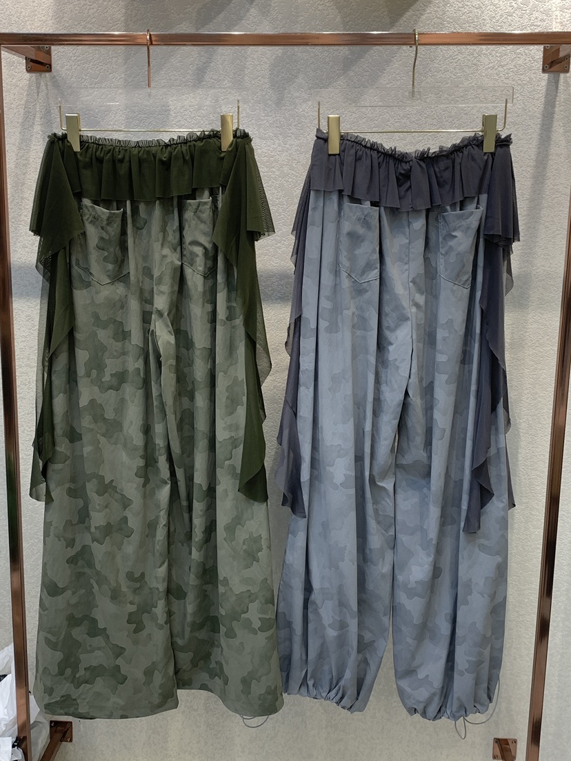 SYMBOL東大門㊣直郵女裝新品人氣時尚熱賣25春夏休閑褲迷彩SYMBOL休閑褲