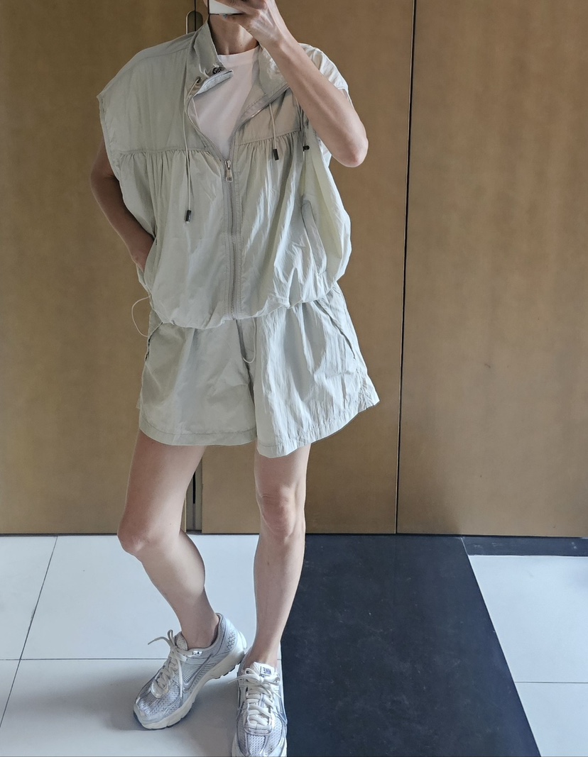 NEOUL韓國代購㊣女裝新款熱賣真品休閑推薦職業25春夏人氣套裝NEOUL/ahin雙領標簽套裝