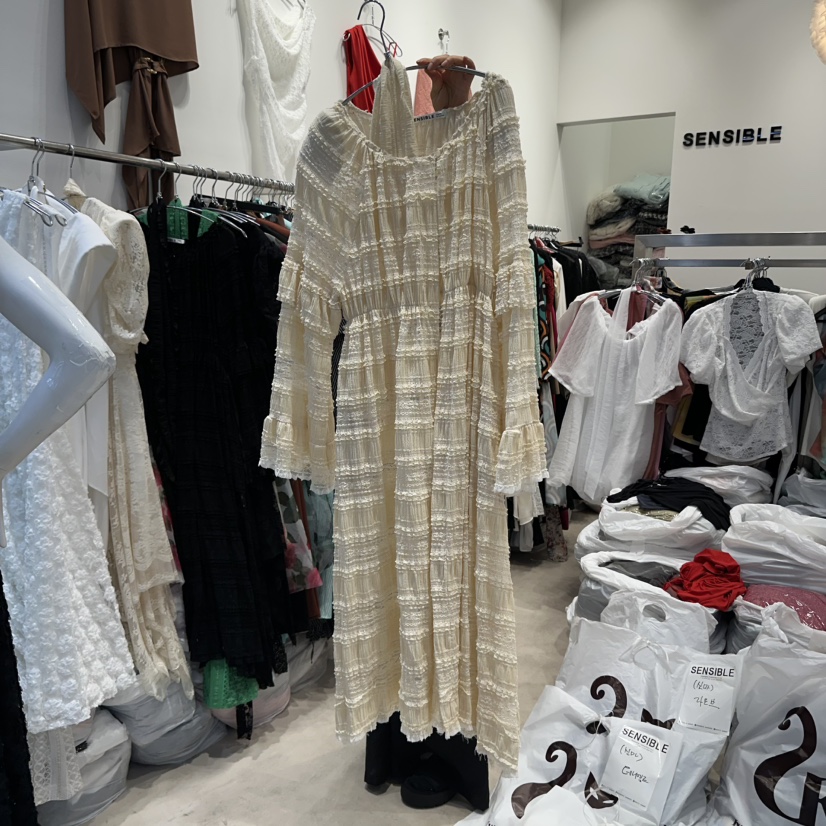 SENSIBLE-S東大門㊣直郵女裝新品真品休閑時尚熱賣連衣裙蕾絲SENSIBLE連衣裙圖色1
