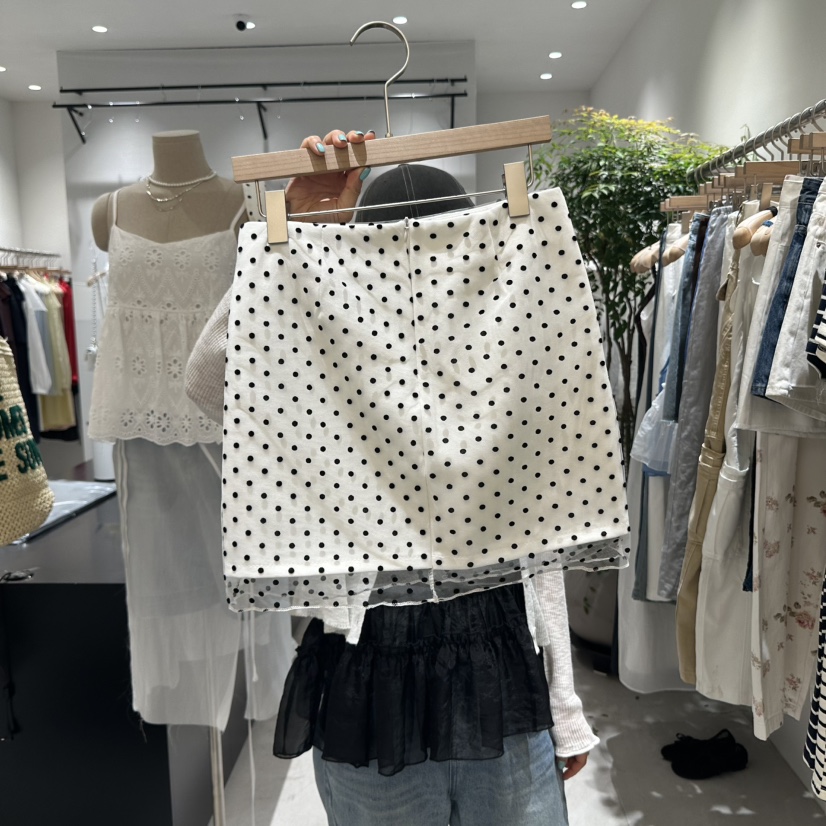 AYCE韓國代購㊣女士新款25春夏休閑時尚真品職業推薦熱賣短裙101SHOWROOM/AYCE短裙