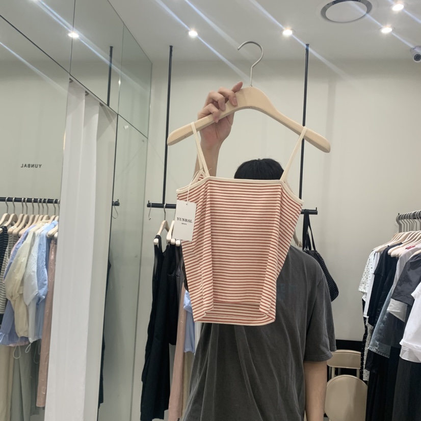 YUNBAL東大門㊣代購女裝新品時尚休閑人氣推薦25春夏吊帶背心YUNBAL吊帶/背心