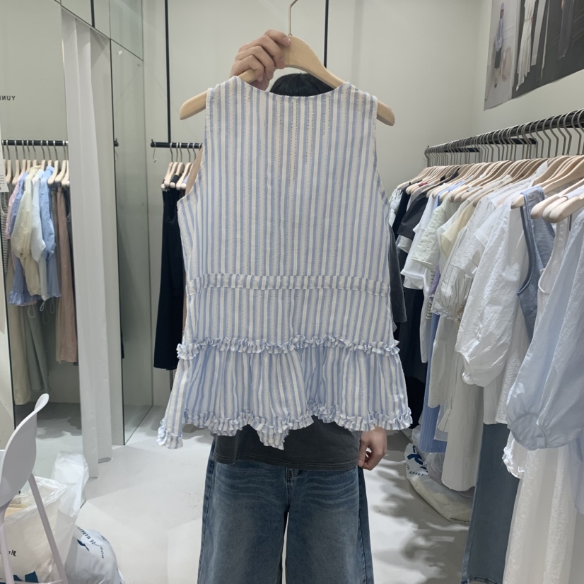 YUNBAL東大門㊣實拍女士新款休閑真品熱賣推薦25春夏吊帶背心YUNBAL吊帶/背心