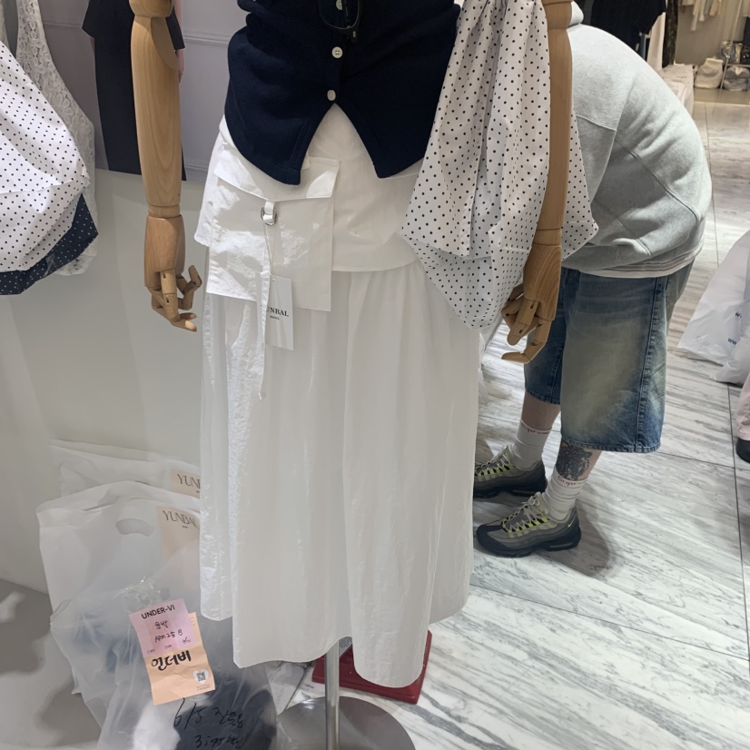 YUNBAL東大門㊣代購女裝新品真品時尚熱賣半身裙中短裙假兩件YUNBAL半身裙/中短裙