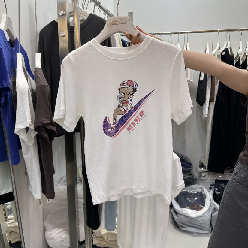 VISUAL SPACE韓國代購㊣女裝新品熱賣職業人氣推薦時尚T恤VISUAL SPACET恤