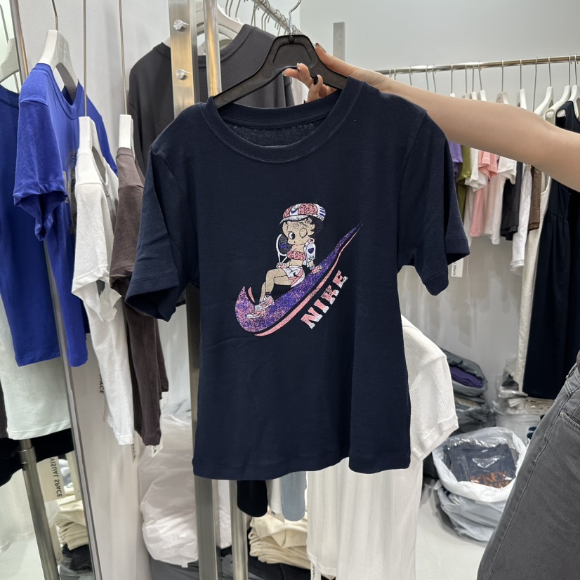 VISUAL SPACE韓國代購㊣女裝新品熱賣職業人氣推薦時尚T恤VISUAL SPACET恤圖色3